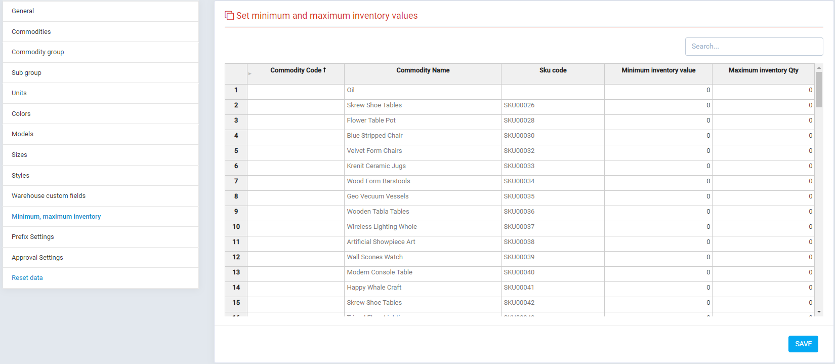 Settings & Configuration