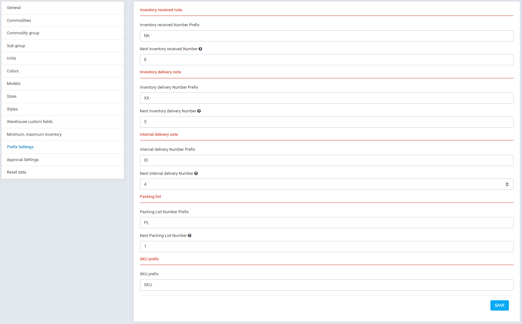Settings & Configuration