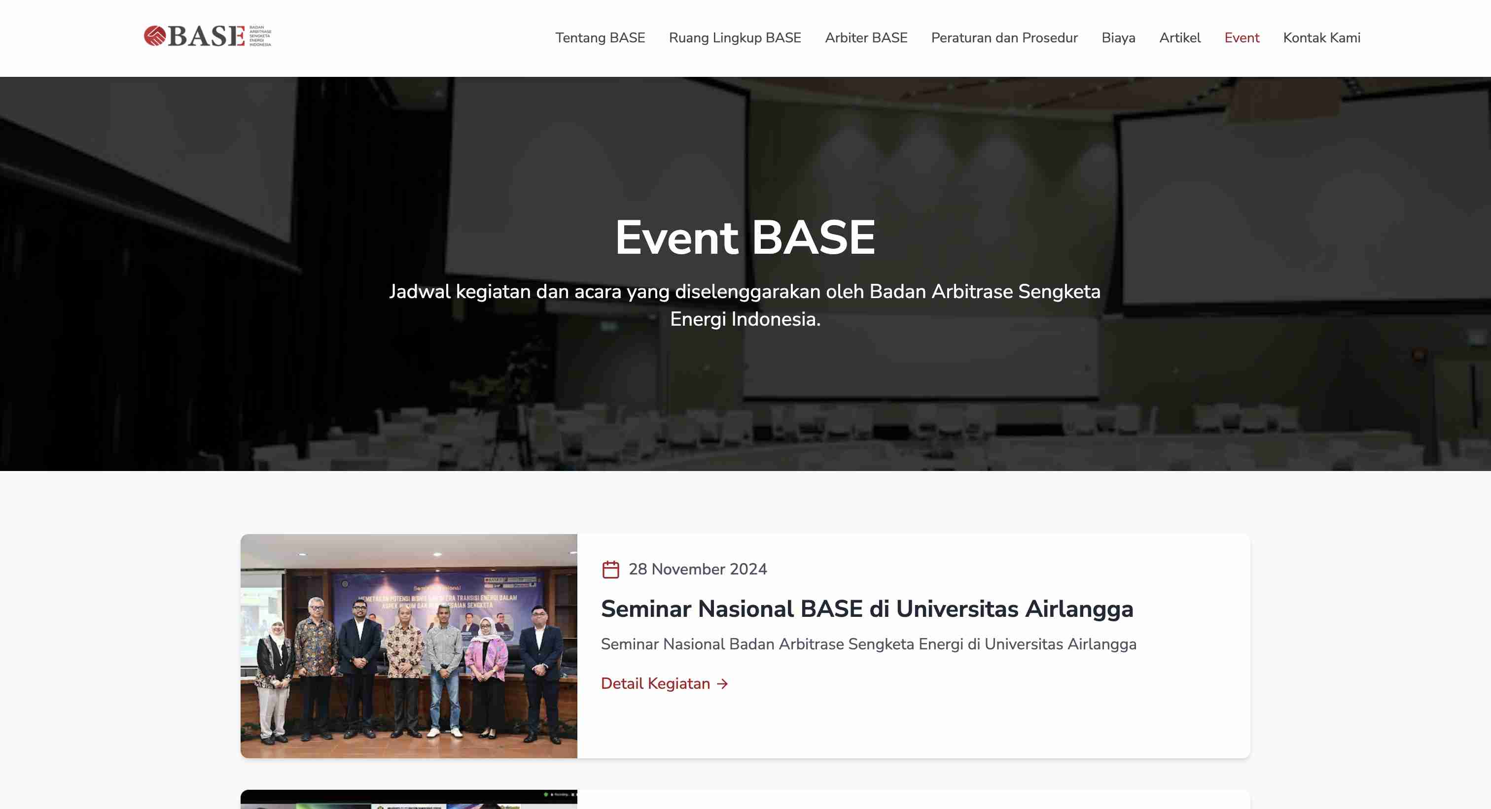 BASE - Kontak & Konsultasi