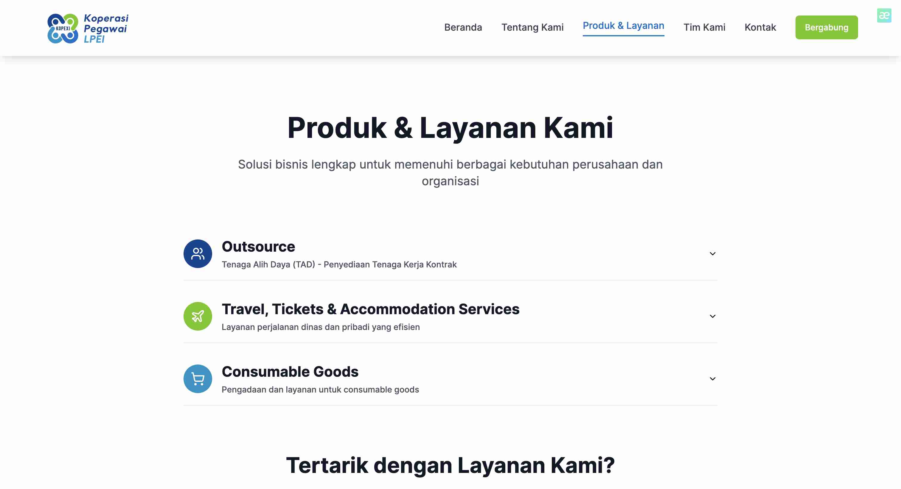 KOPEXI - Koperasi Pegawai LPEI Screenshot 3
