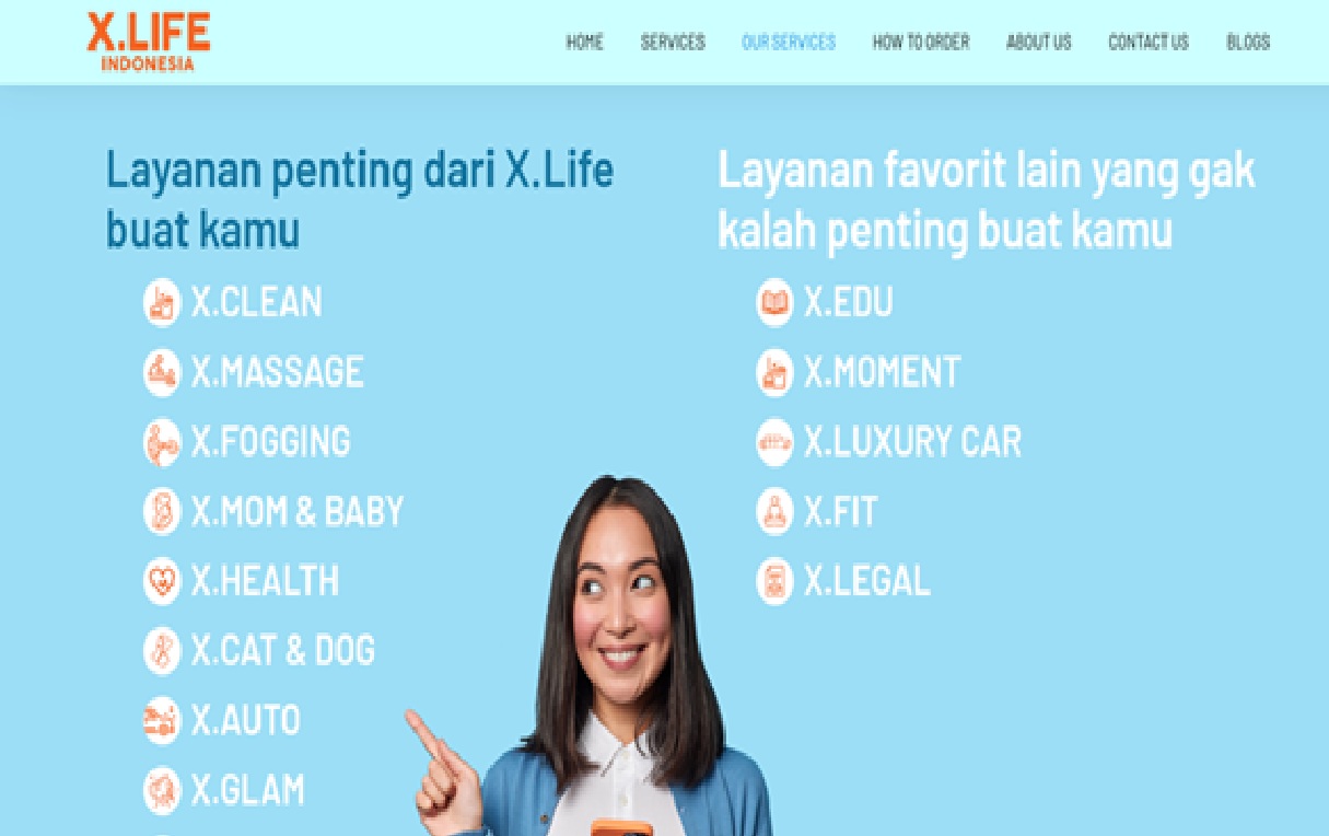 X.Life Indonesia Platform Screenshot 2